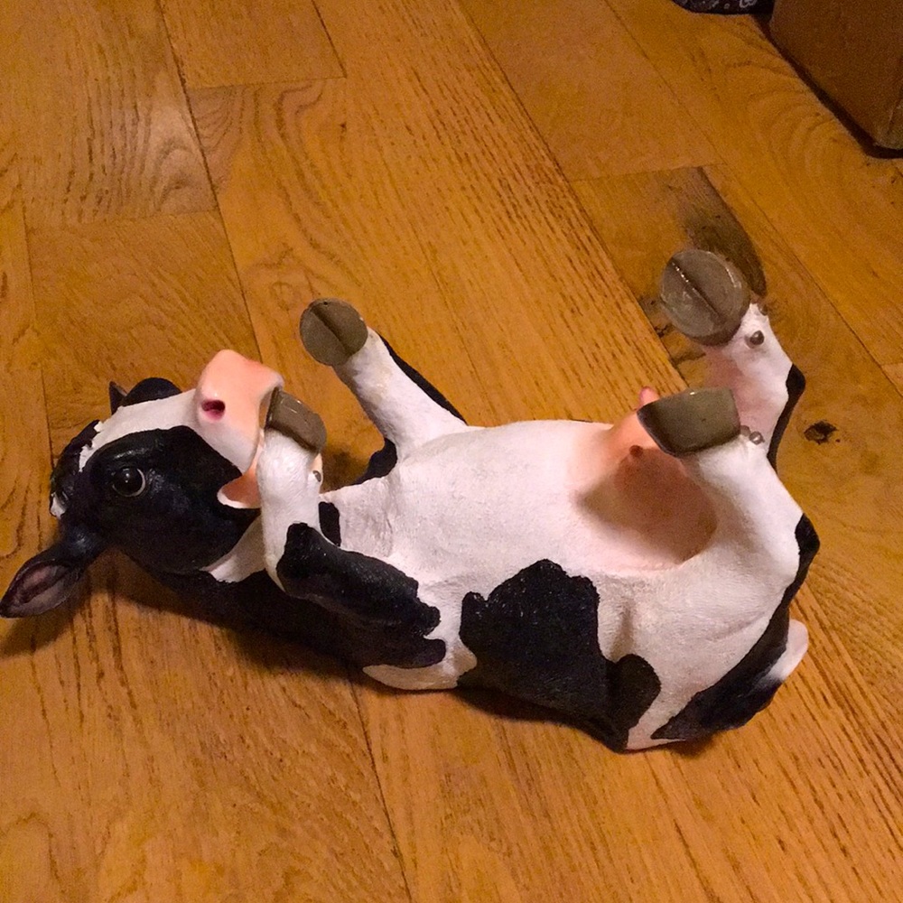 COW 🐄 Wine Bottle Holder